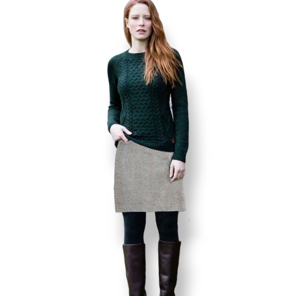 Vintage D'Oraz Montreal Wool Pencil Skirt